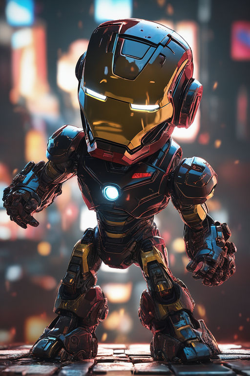 Toy Iron Man Mecha Live Wallpaper - free download