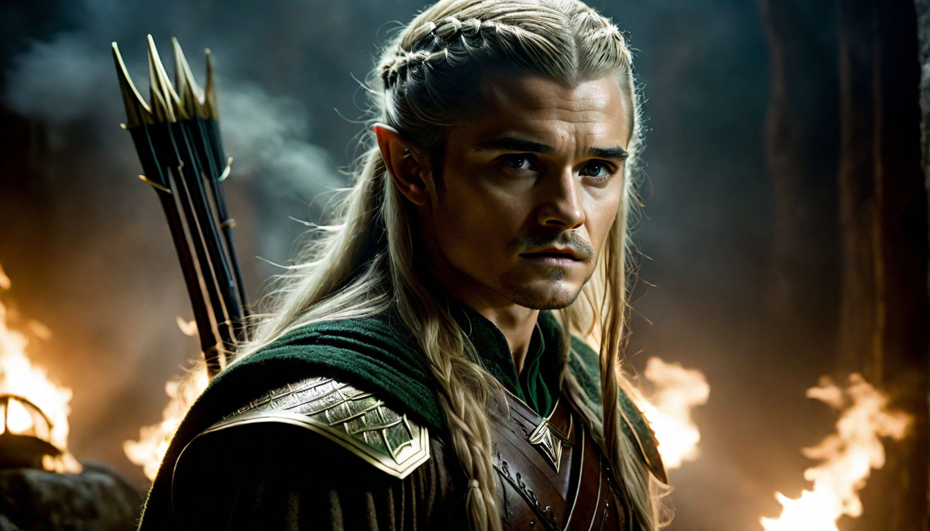 orlando bloom legolas eyes