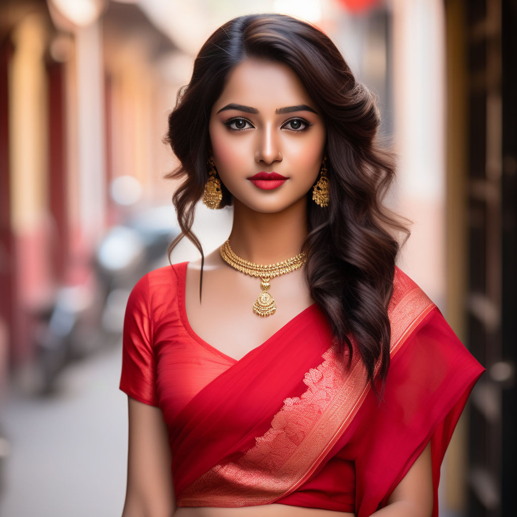 Traditional Bengali Saree Outdoor Shoot Stock Photo 1931624981 |  Shutterstock