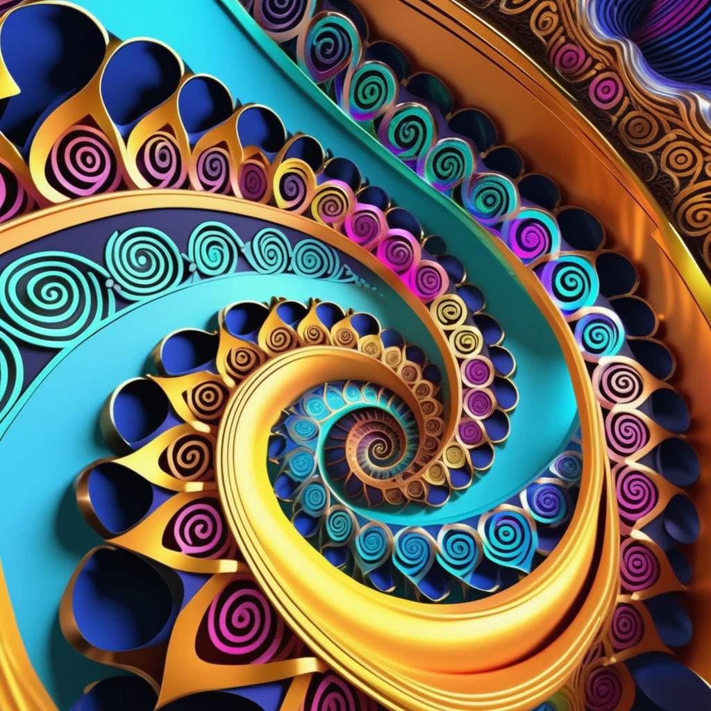 Security Check Required  Spiral art, Hippie art, Fractal art