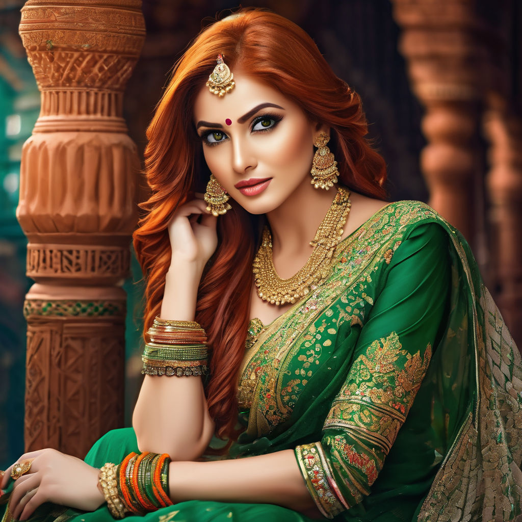 Green saree South Indian Bridal makeup look | Beautiful smile women, Bridal  makeup looks, Beautiful women pictures