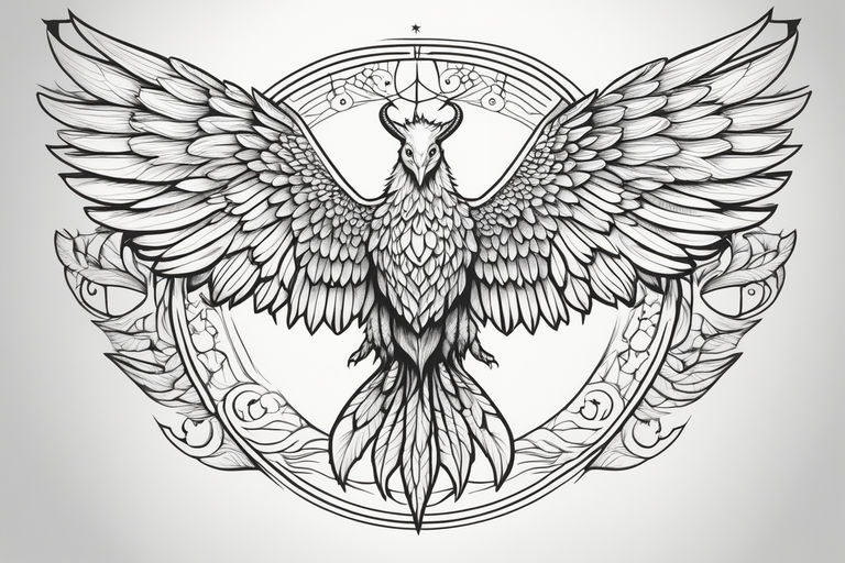 What Does The Phoenix Tattoo Means: A Guide To The Mythology & Meaning