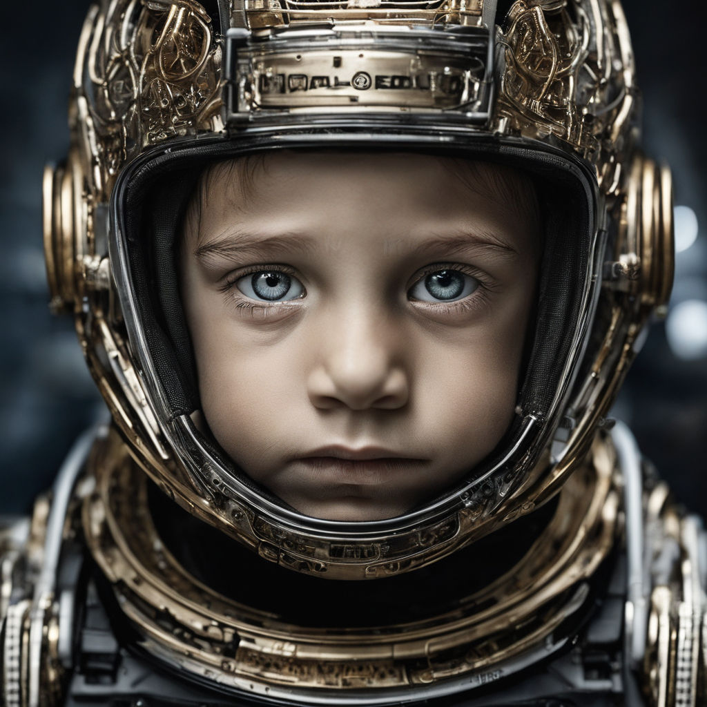 steampunk astronaut helmet