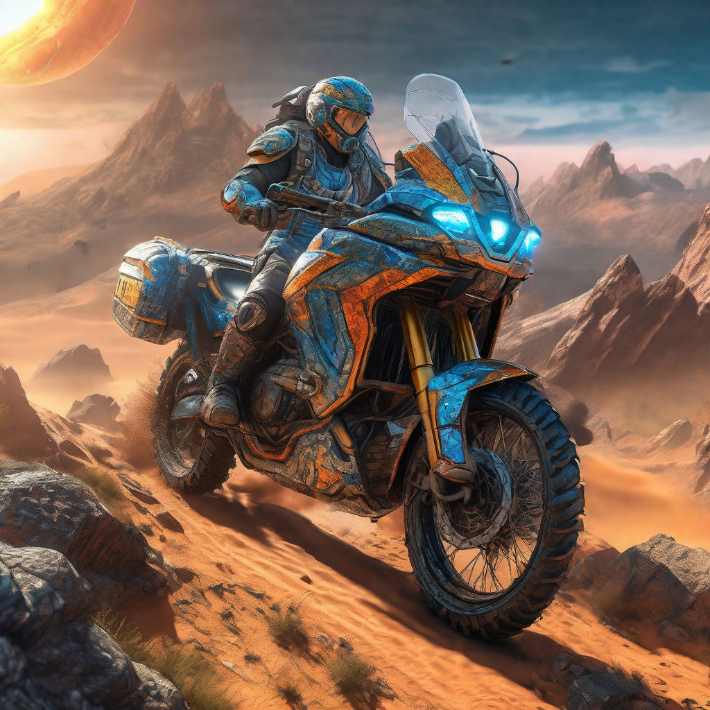 ArtStation - Xtreme Moto Snow Bike Racing Game