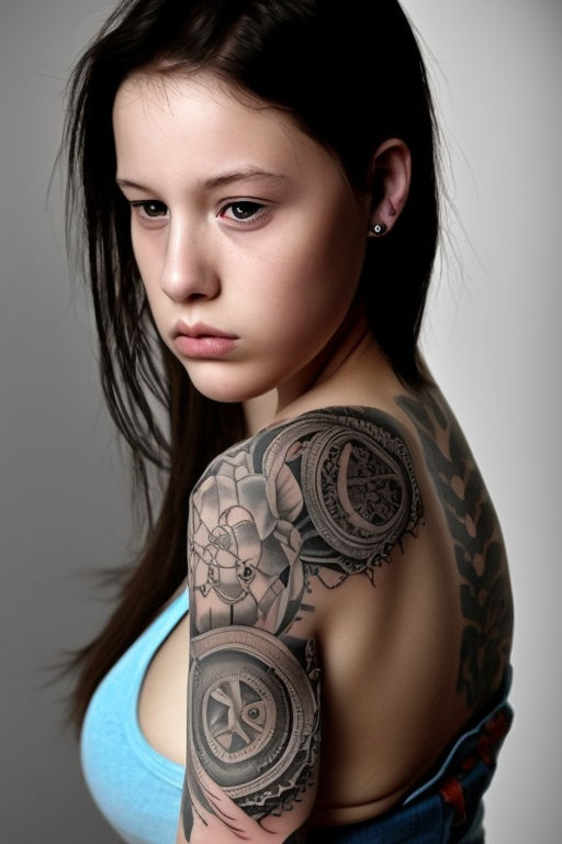 tattooed female - Playground