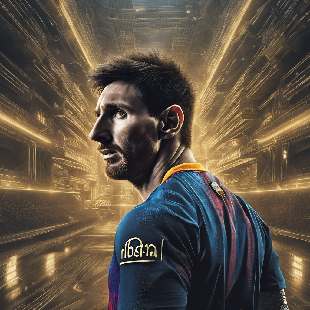 ArtStation - Leo Messi Poster