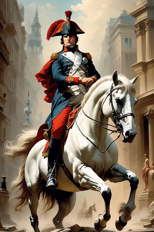 napoleon bonaparte on horse