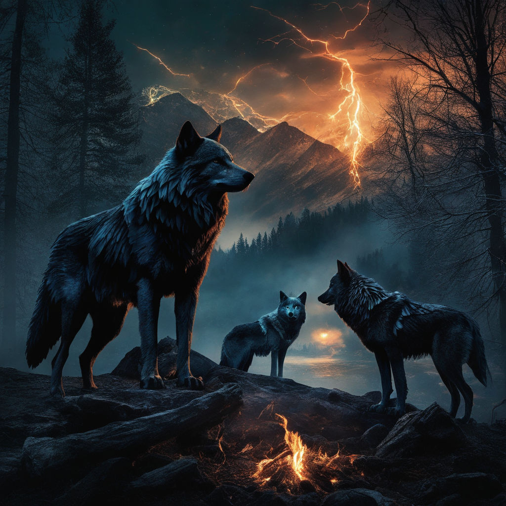 fire and ice wolf packs