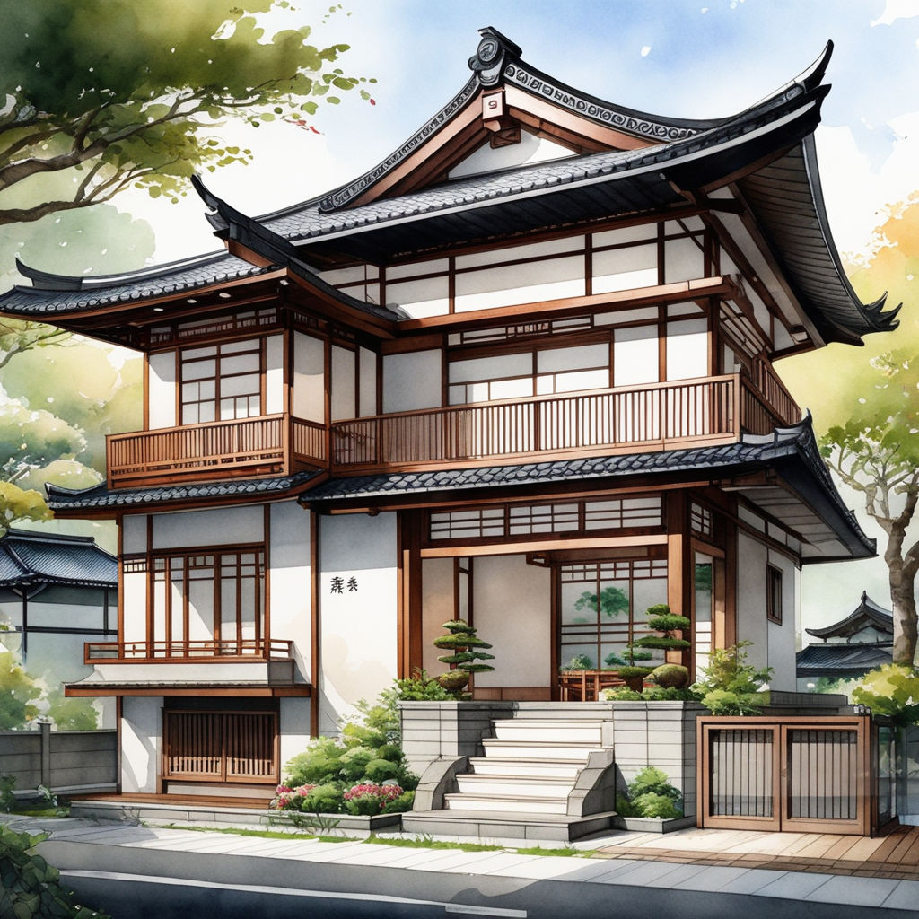 Second Life Marketplace - Kekkashi Japanese Anime House 1-Kurosawa Bld.Co.