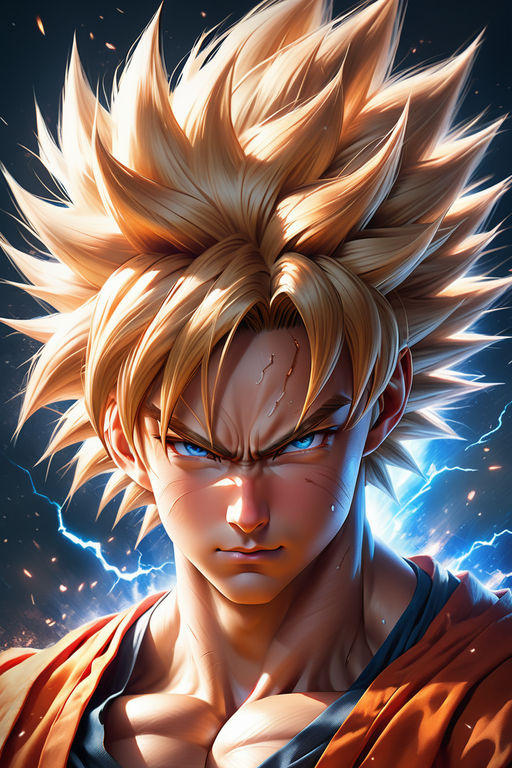 Goku ssj2 Dibujos_Scn - Illustrations ART street