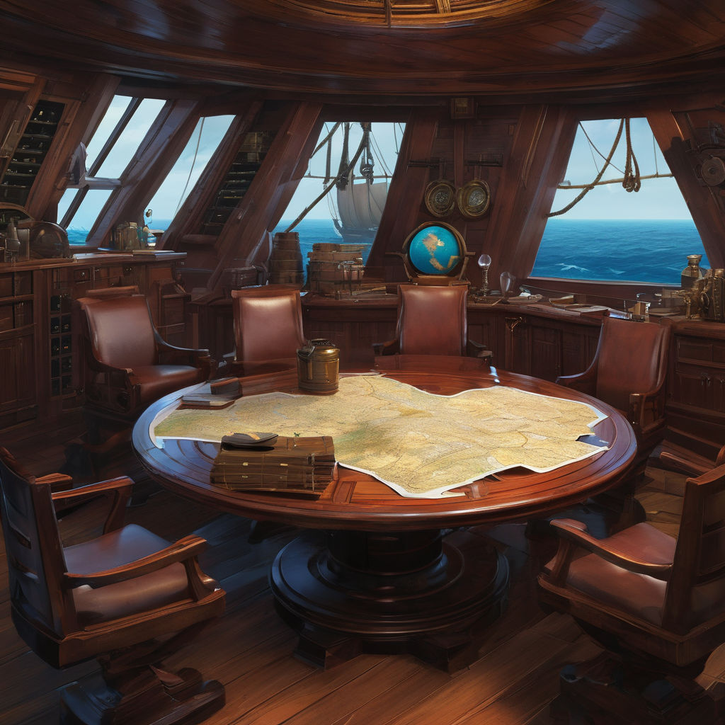 captains quarters …  Captains quarters, Leagues under the sea, Steampunk  house