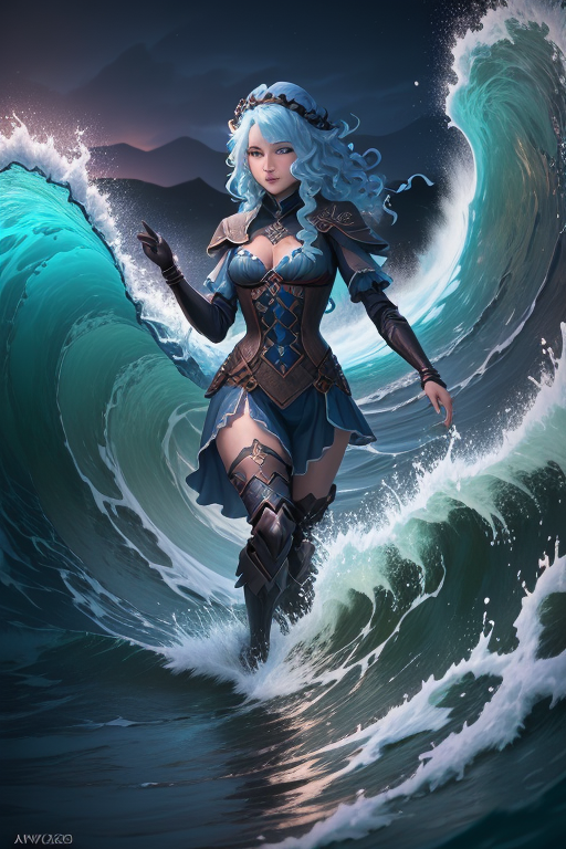 female water elemental hot