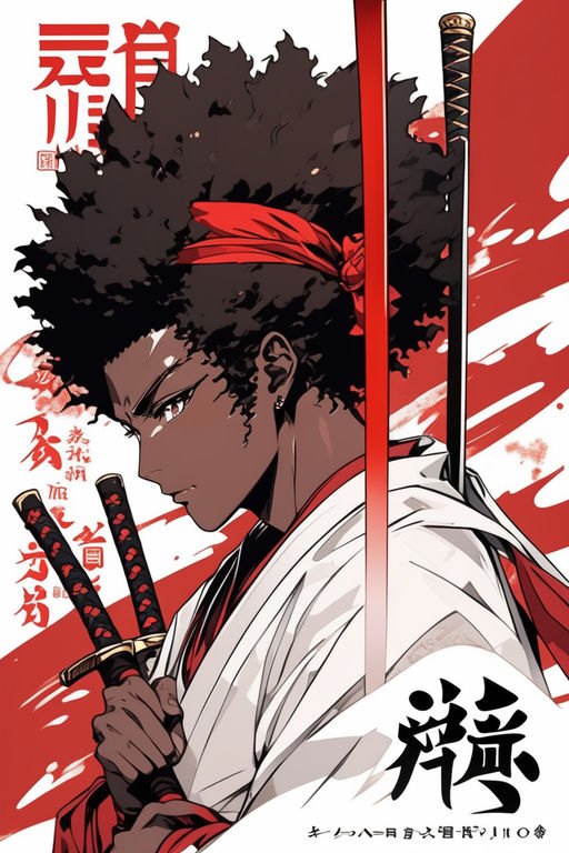 Afro Samurai anime retro
