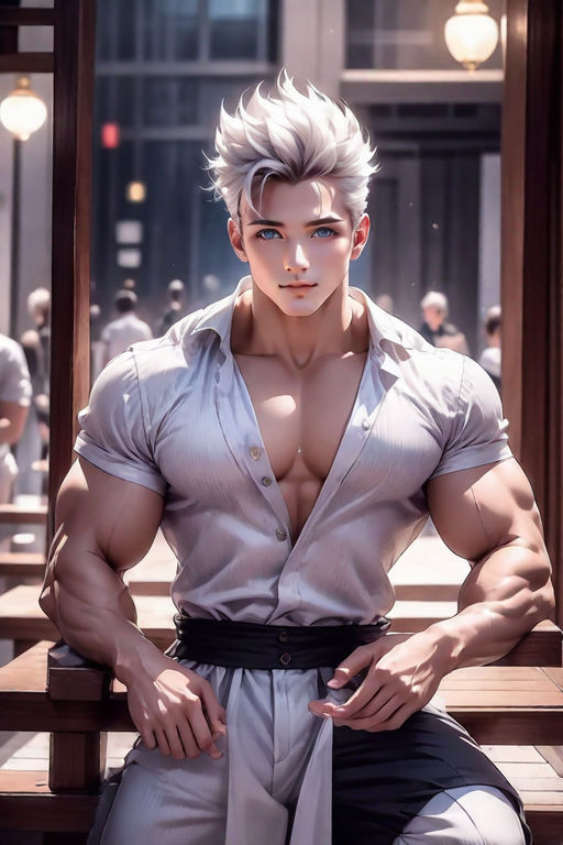 anime bodybuilder - Playground