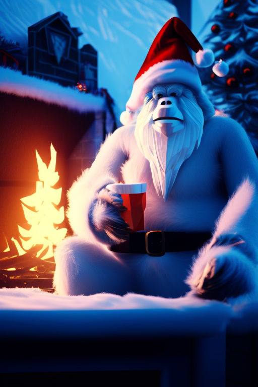 Yeti Christmas on Behance