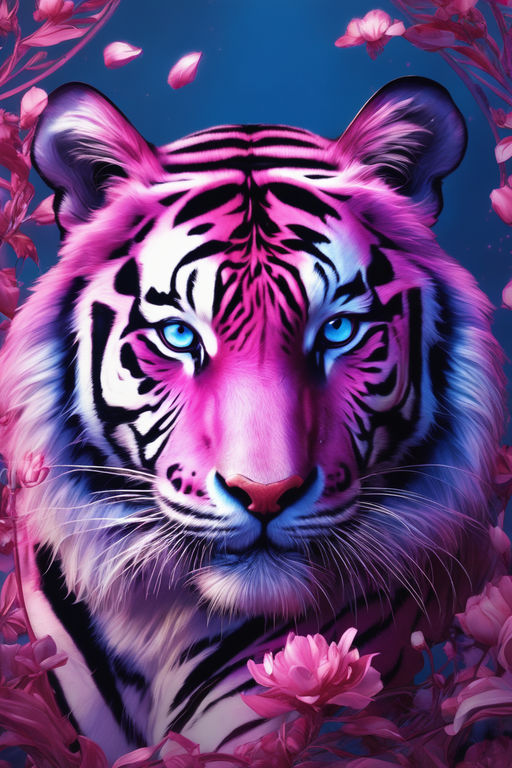 Pimlico Pink Wallpaper - Tiger Bleu