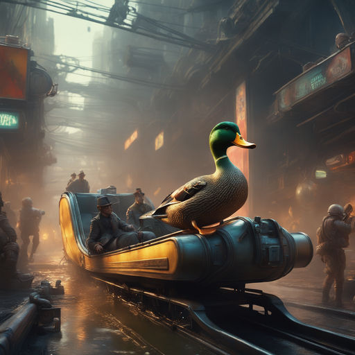 ArtStation - Duck Swim Ring