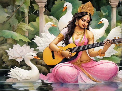 goddess saraswati Hindu Goddess of knowledge