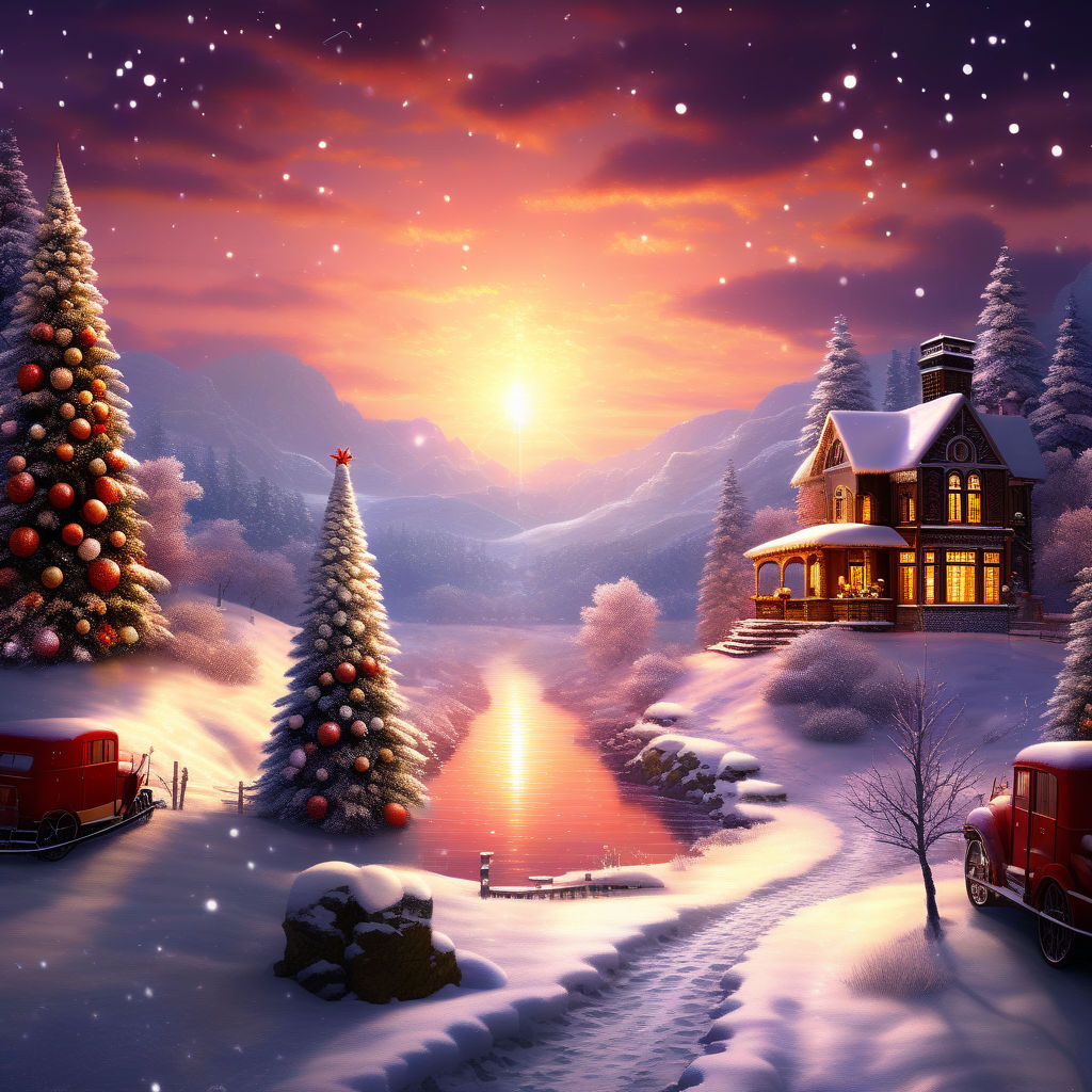 How to draw a beautiful Christmas scenery with Snowman | Christmas drawing, Christmas  scenery, Merry christmas everyone