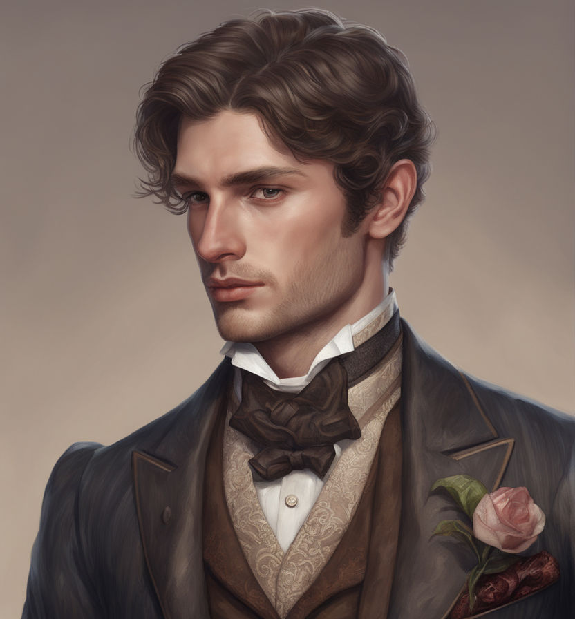 victorian men hair