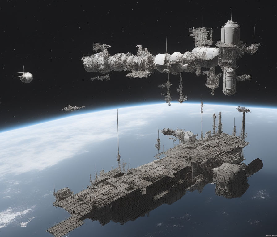 huge unsc space station