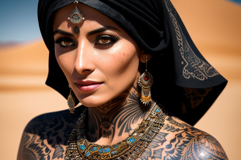 41 Cool Arabic Tattoos with Meaning and Belief 2020