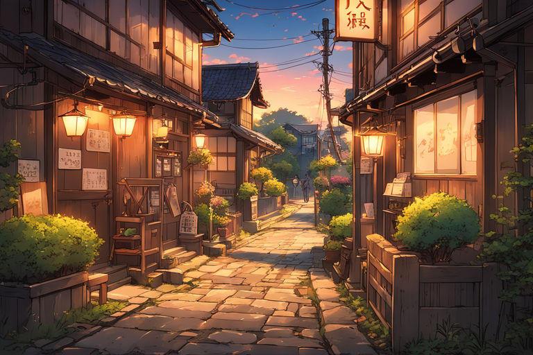 20 Most Beautiful Anime Cities & Villages of All Time