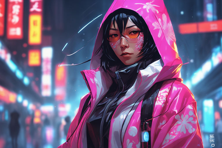 Steam Workshop::Tanjiro Cyberpunk Anime Wallpaper 4K - Animated