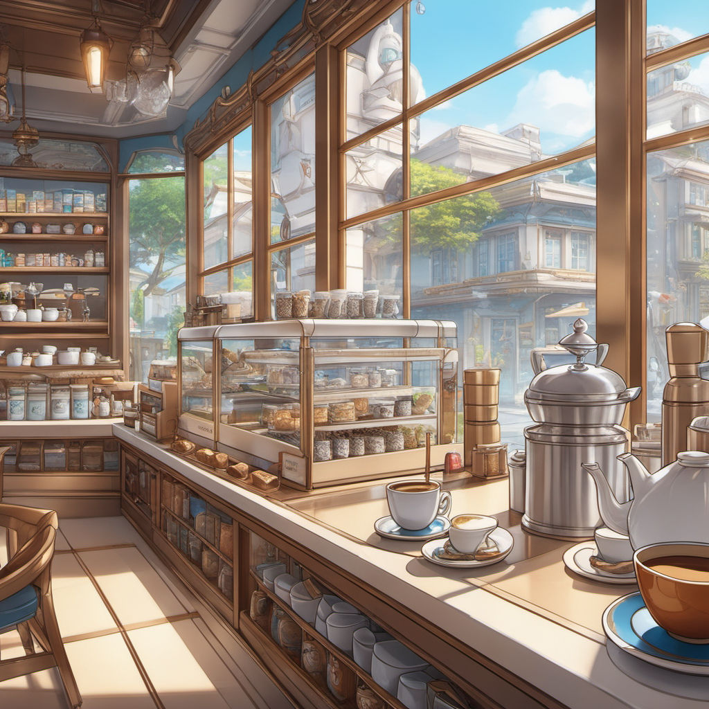 Anime Cafe Backgrounds HD High Resolution  PixelsTalkNet