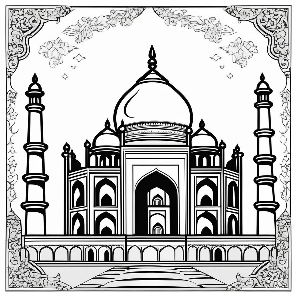 Draw the taj mahal – Artofit