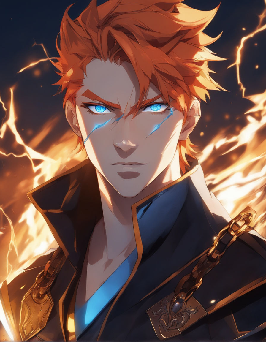 Celestial Huntsman Dynamic Ai Anime Character Art In Orion, Anime