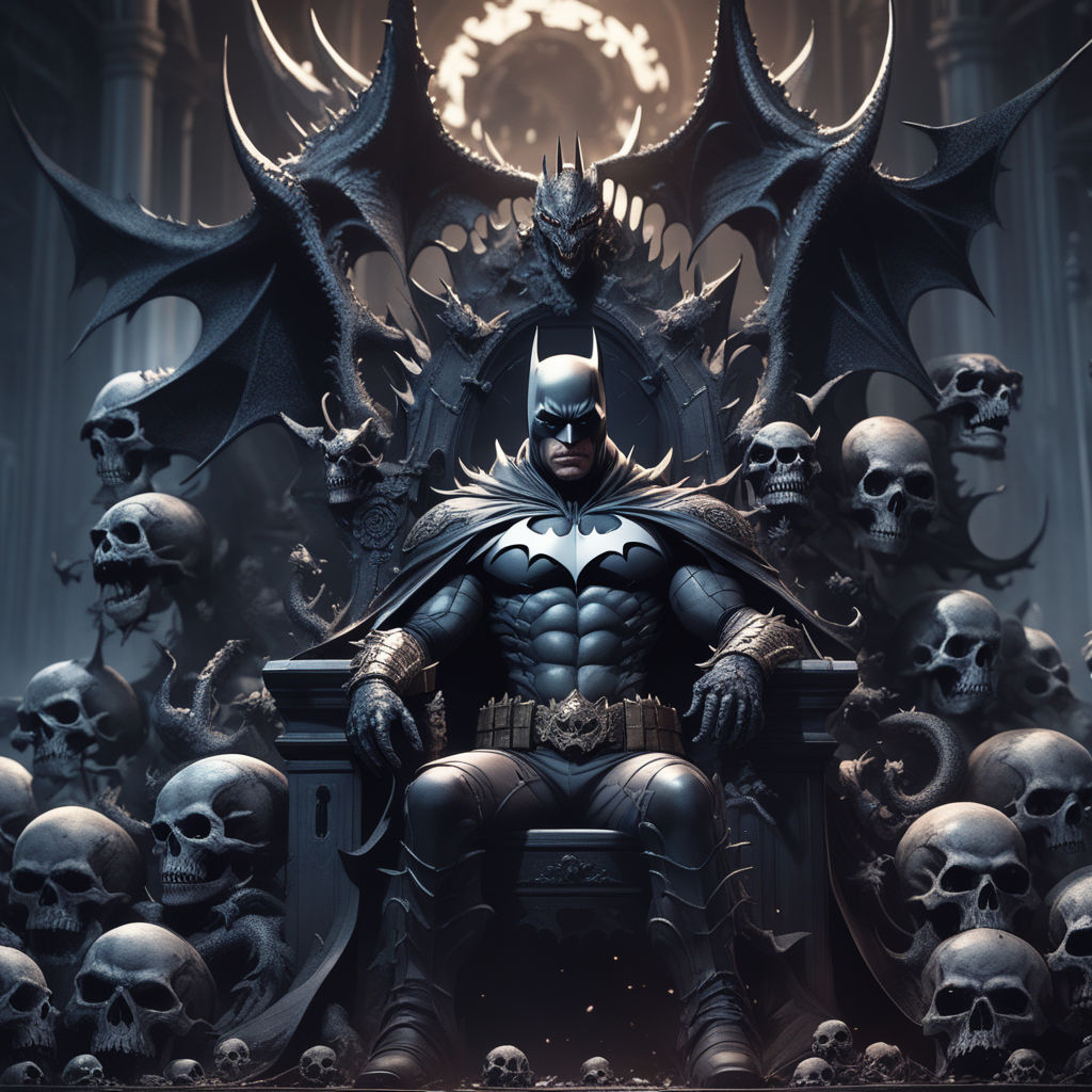 4k Live Wallpaper-Batman-Throne 