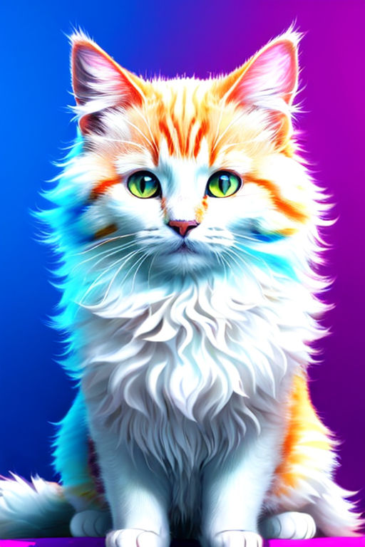 a clean discord bot pfp cat - Playground