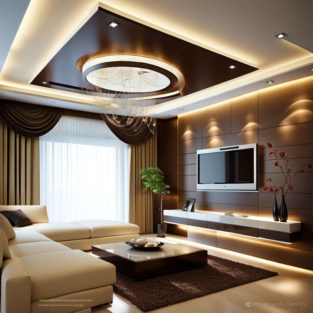 Best 5 false ceiling design for living room| Bonito Designs
