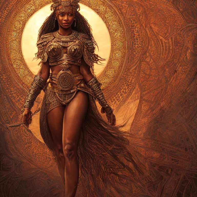 african warrior queen