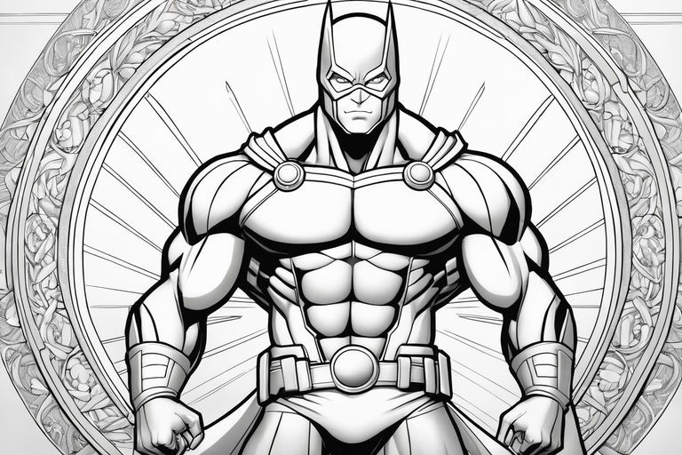 Free Printable Batman Coloring Pages For Kids  Coloring pages  inspirational, Superhero coloring pages, Superhero coloring