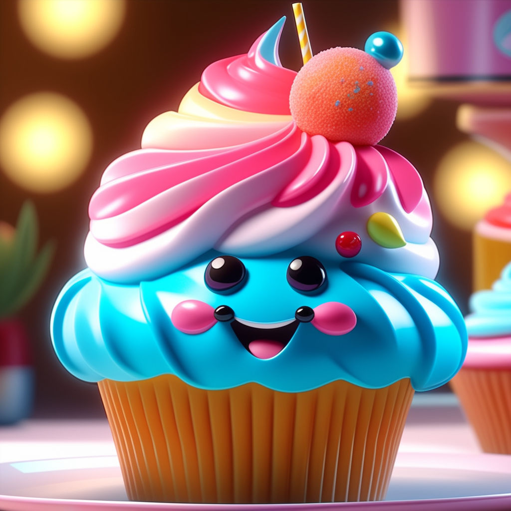 Giant Kawaii Cupcake Piñata