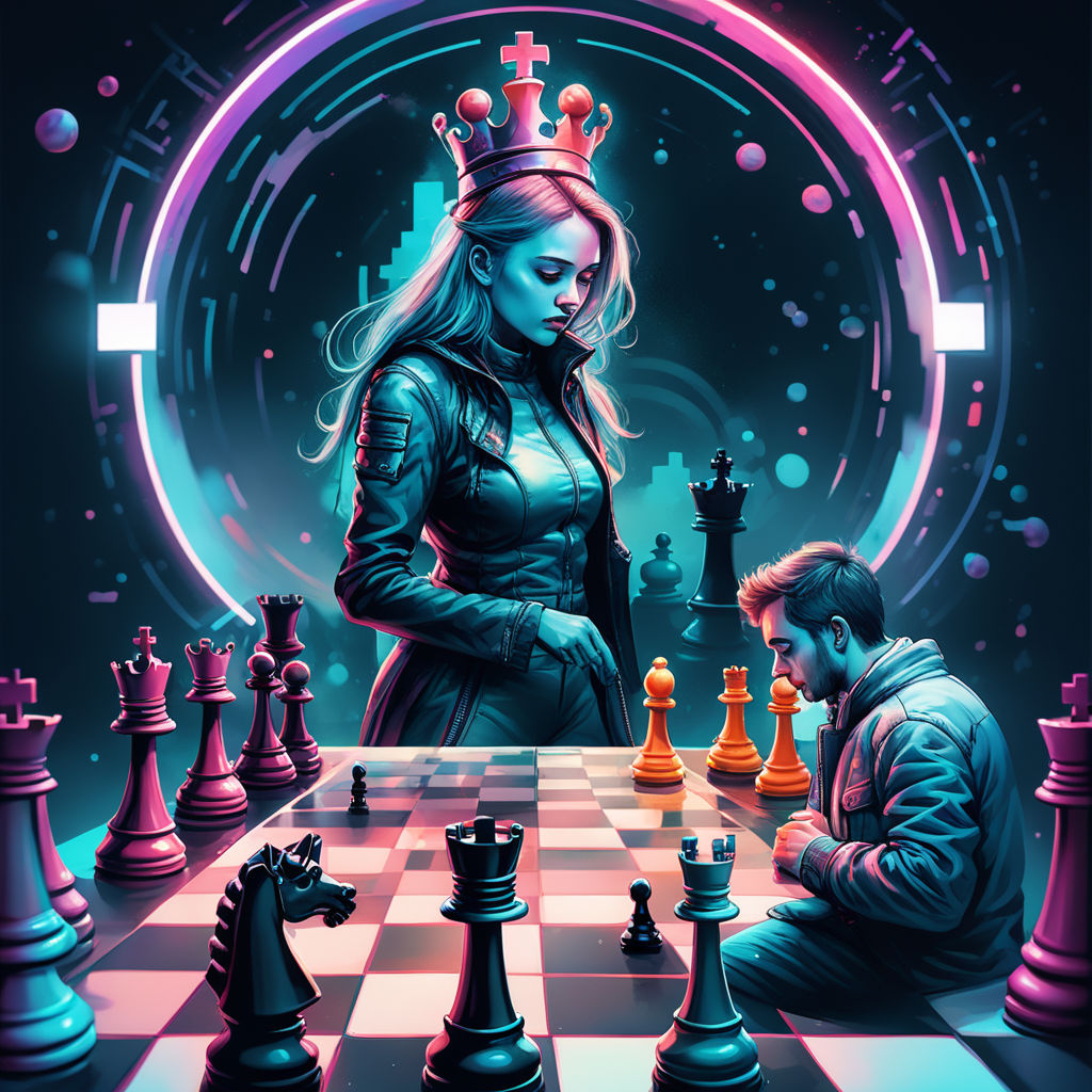 Download wallpaper 1440x2560 chess, queen, figure, game, games