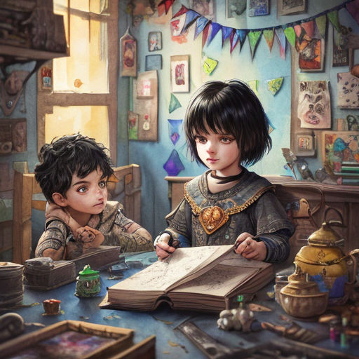 ArtStation - Little Alchemist Card Art