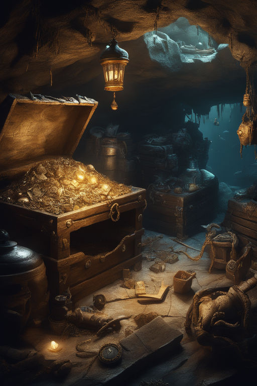 gold treasure cave