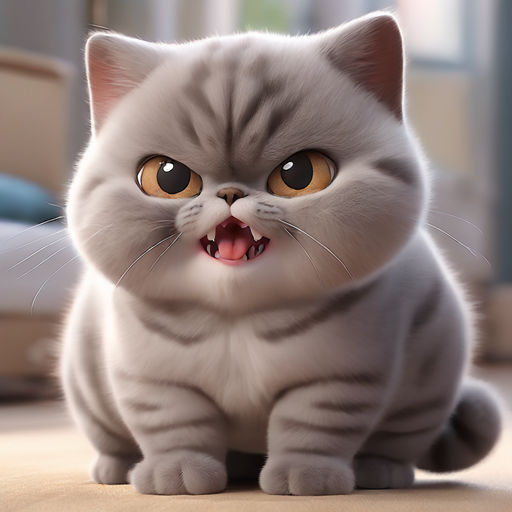 Very Angry Cat 