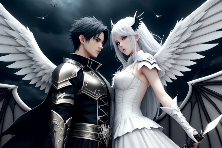 anime angel vs demon