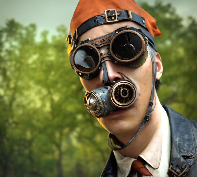 Apocalyptic Steampunk Goggles