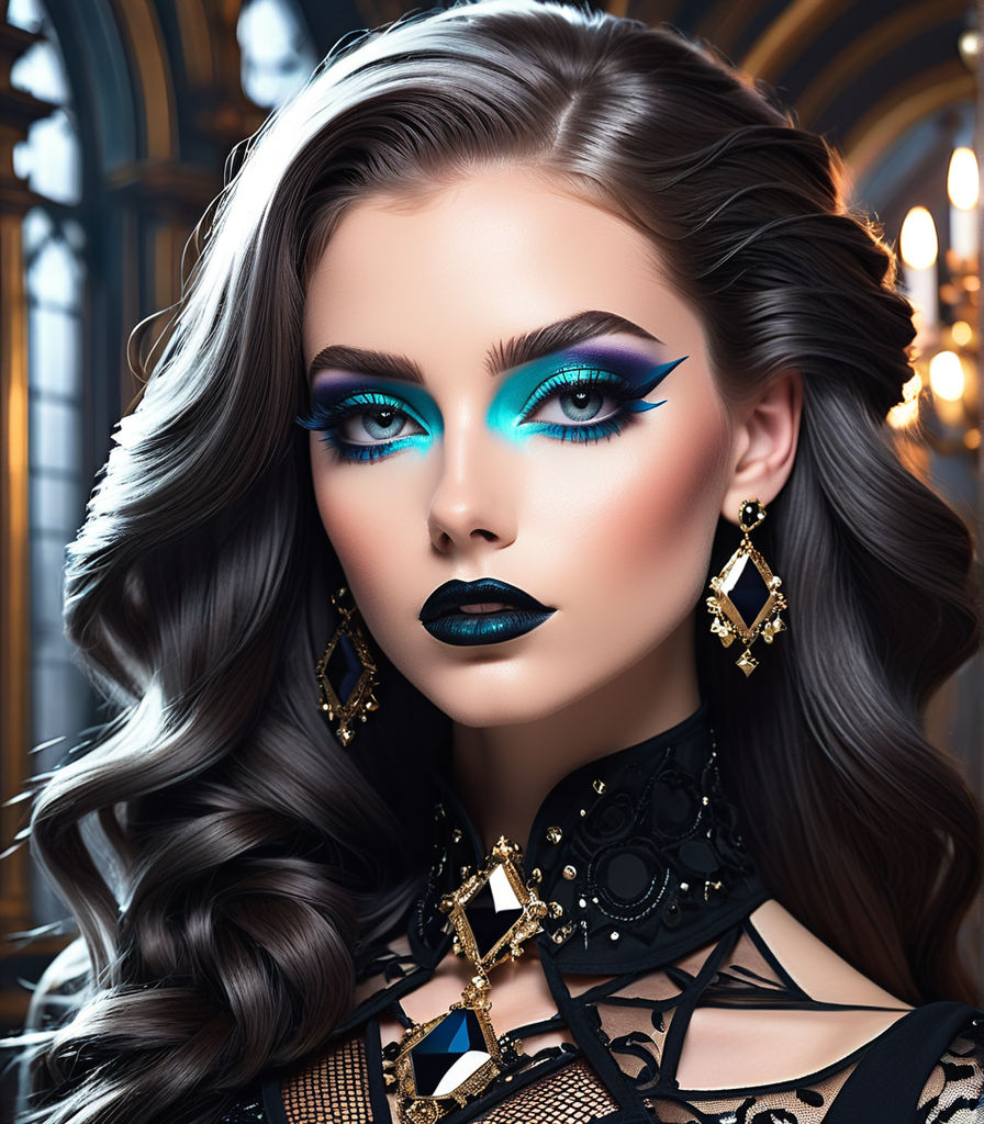 dark gothic makeup - Playground