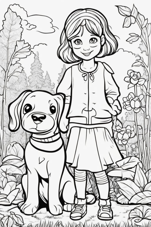 On The Farm coloring books for kids: Coloring Book for Girls Doodle Cutes:  The Really Best Relaxing Colouring Book For Girls 2017 (Cute, Animal, Dog