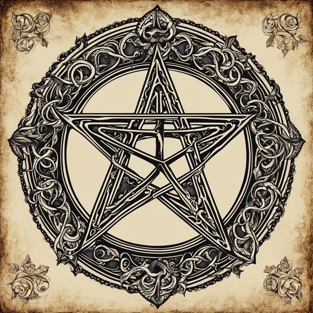 Pentagram tattoo – Tattooed Now !