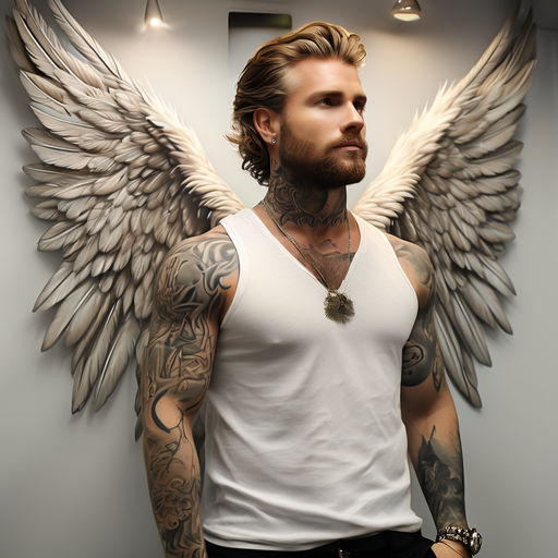 Protector of Knights | Archangel tattoo, Angel tattoo designs, Archangels