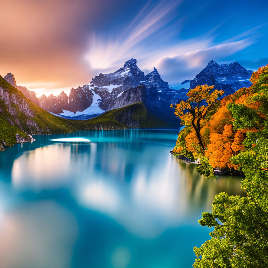 Beautiful Lake Landscape Scenery 4K 8K Wallpapers, HD Wallpapers