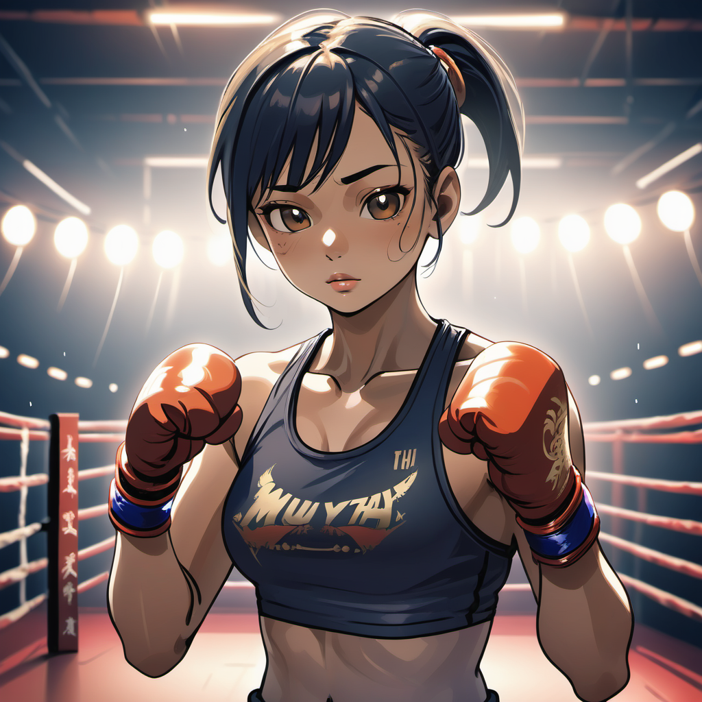 Amazon.com: iPhone 7 Plus/8 Plus Anime Girl Womens Boxing Woman Boxer  Fighter Kickboxing Girl Case : Cell Phones & Accessories