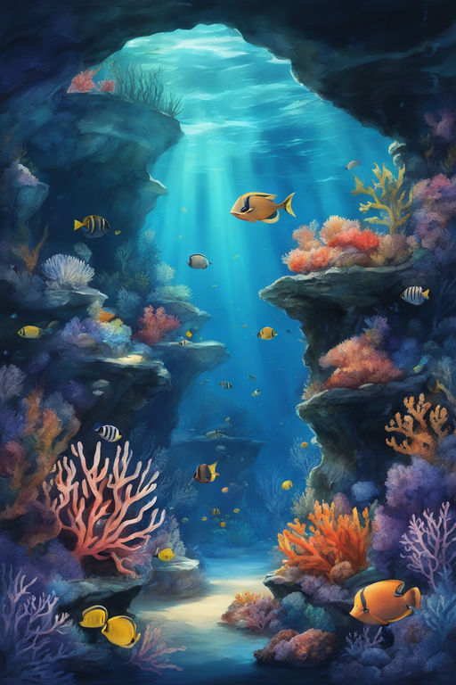 Amazing Watercolor Book - Underwater World — Stationery Pal